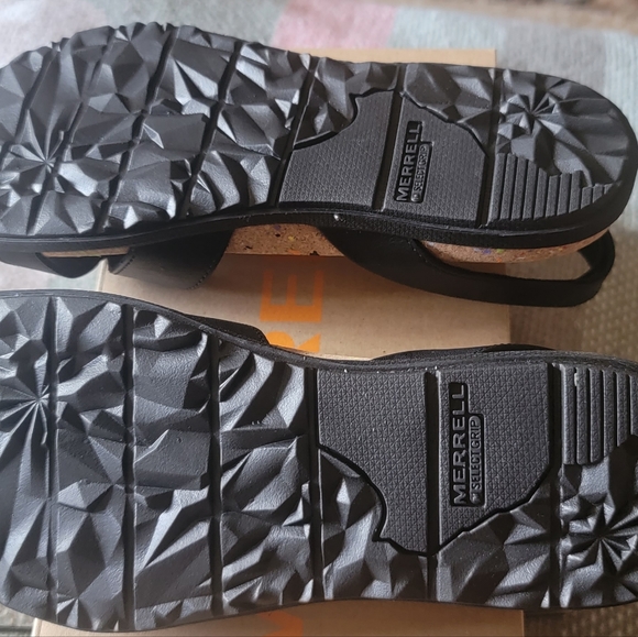 Merrell black sandels sz7 - Picture 2 of 5